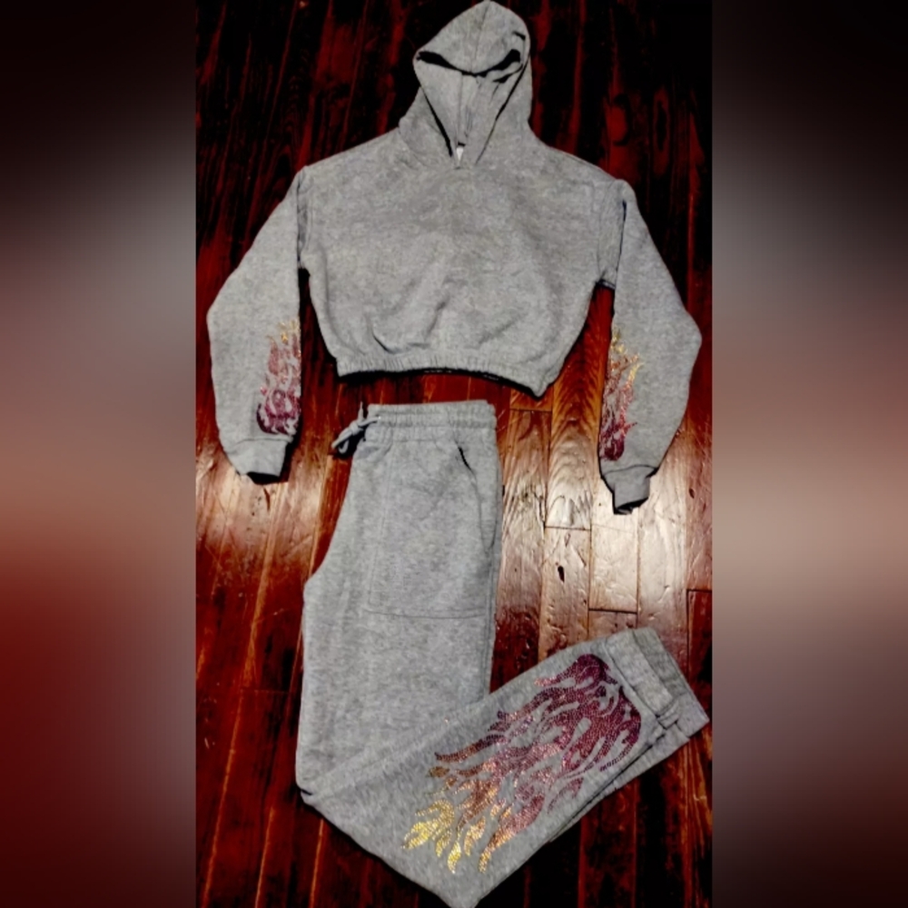 Rue 21 bling sweat outfit